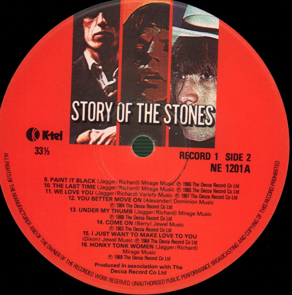 Rolling Stones - Story Of The Stones - Double Lp