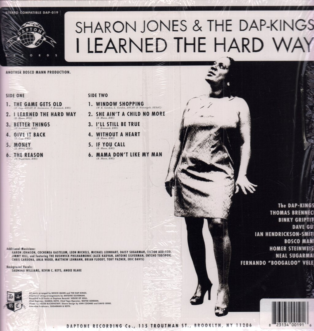 Sharon Jones And The Dap Kings - I Learned the Hard Way - Lp