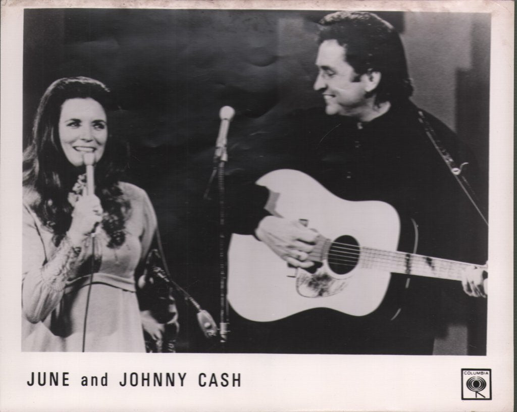 Johnny And June Cash - Live - Photograph