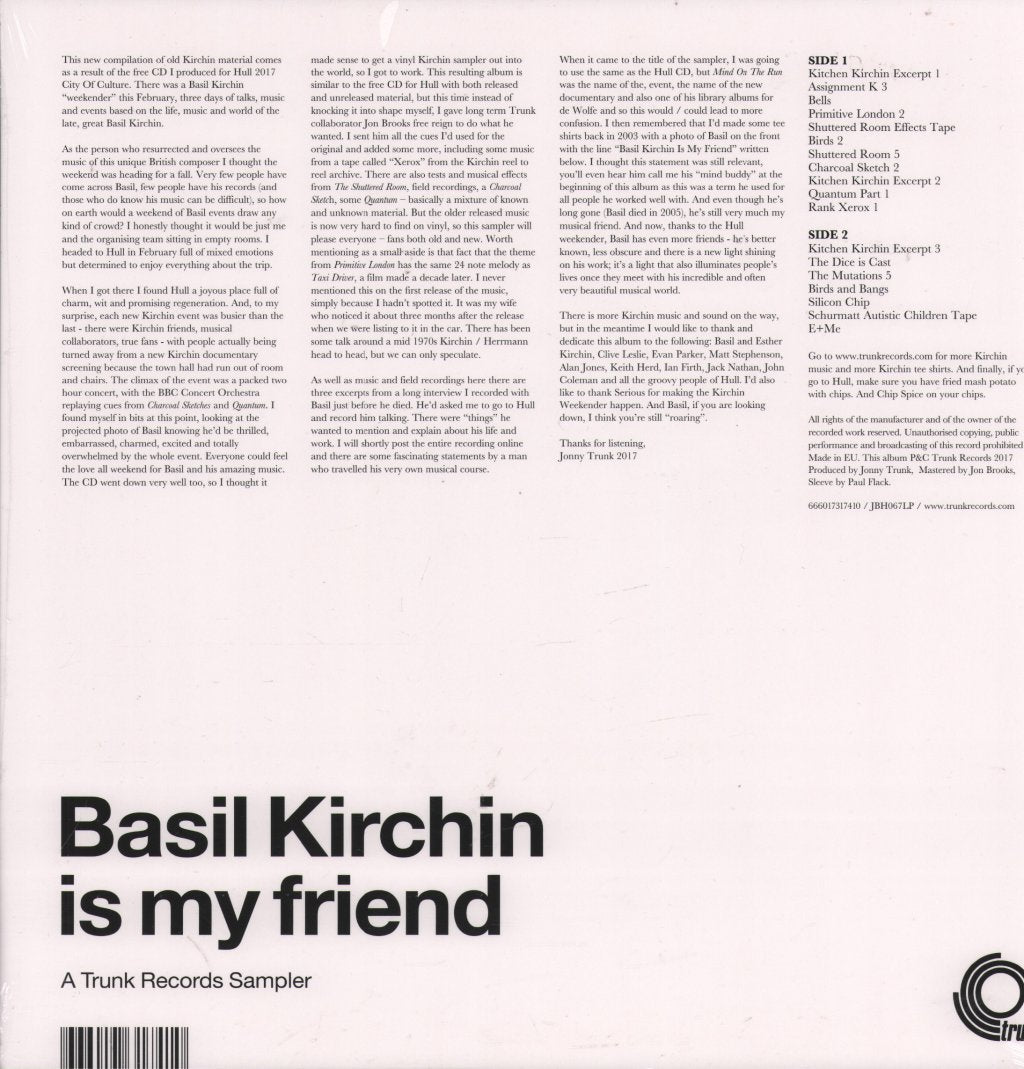 Basil Kirchin - Basil Kirchin Is My Friend - Lp
