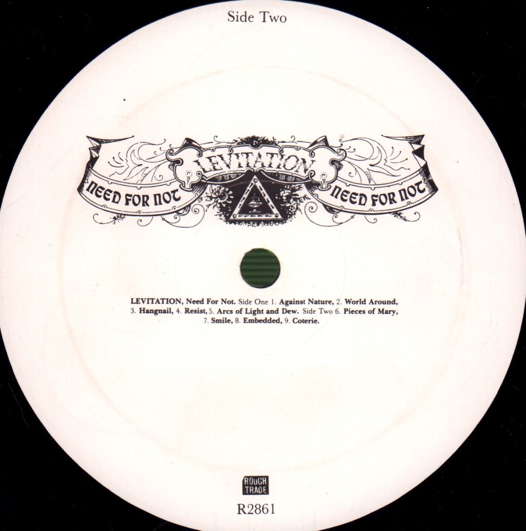 Levitation - Need For Not - Lp