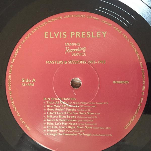 Elvis Presley - Masters & Sessions 1953 – 1955 - Double Lp