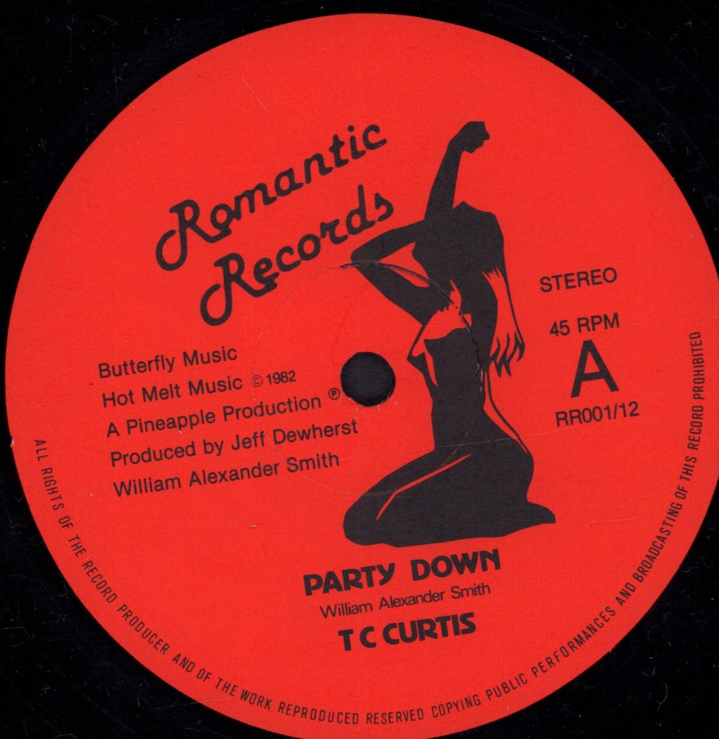 T.c. Curtis - Party Down - 12 Inch