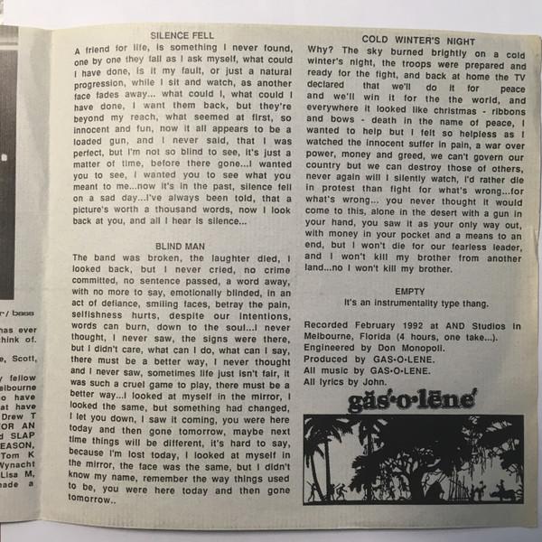 găs'•o•lēne' (gasoline) - Silence Fell - 7 Inch