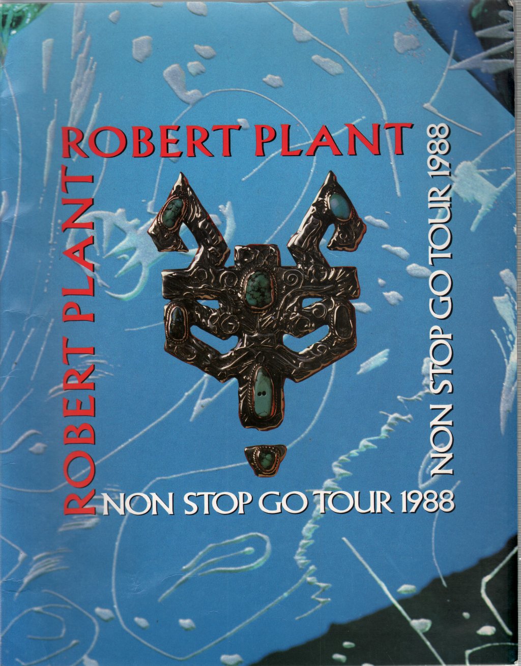 Robert Plant - Non Stop Go Tour 1988 - Tour Programme