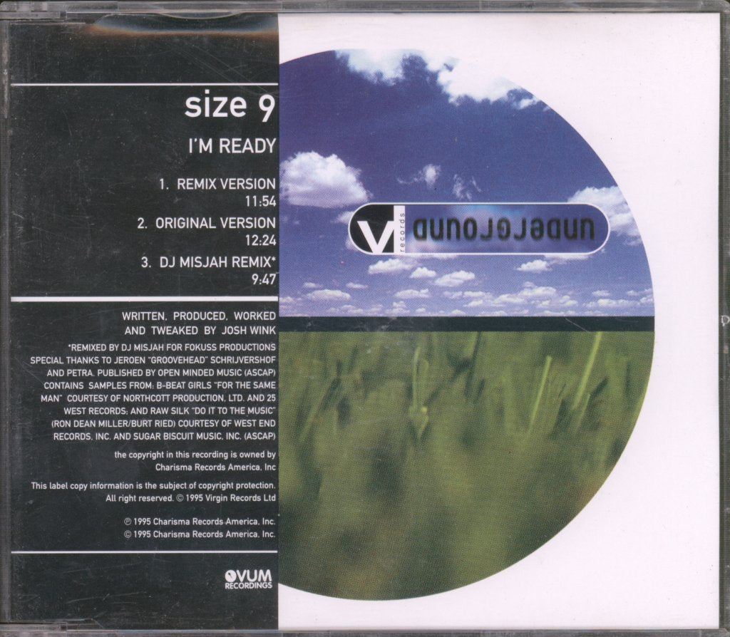 Size 9 - I'm Ready - Cd
