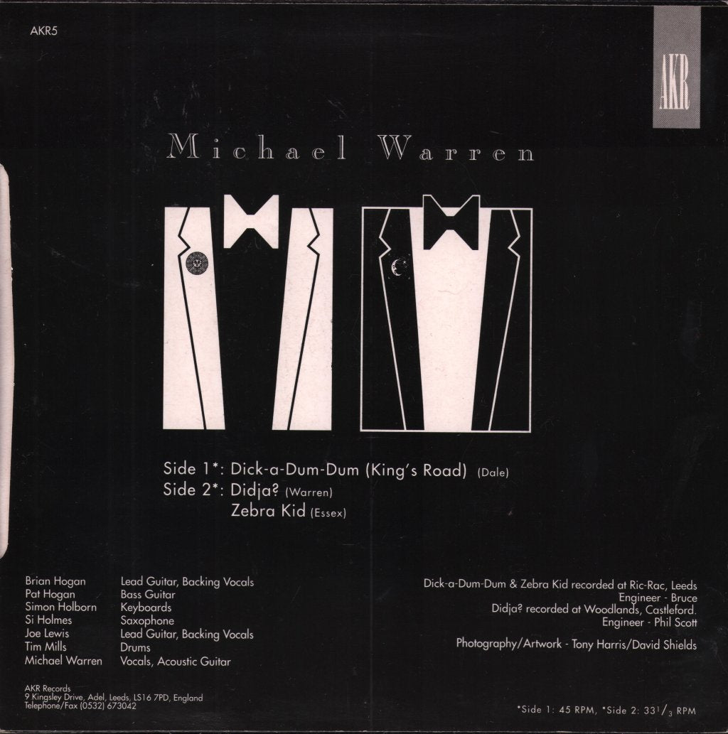 Michael Warren - Dick-A-Dum-Dum Kings Road - 7 Inch