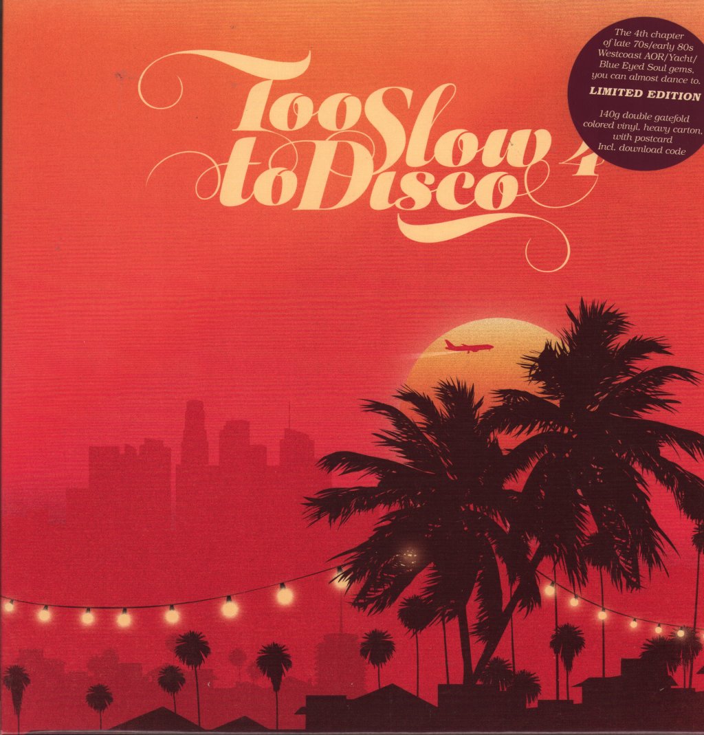 Various Artists - Too Slow to Disco 4 - Double Lp