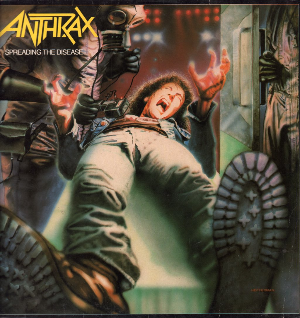 Anthrax - Spreading The Disease - Lp