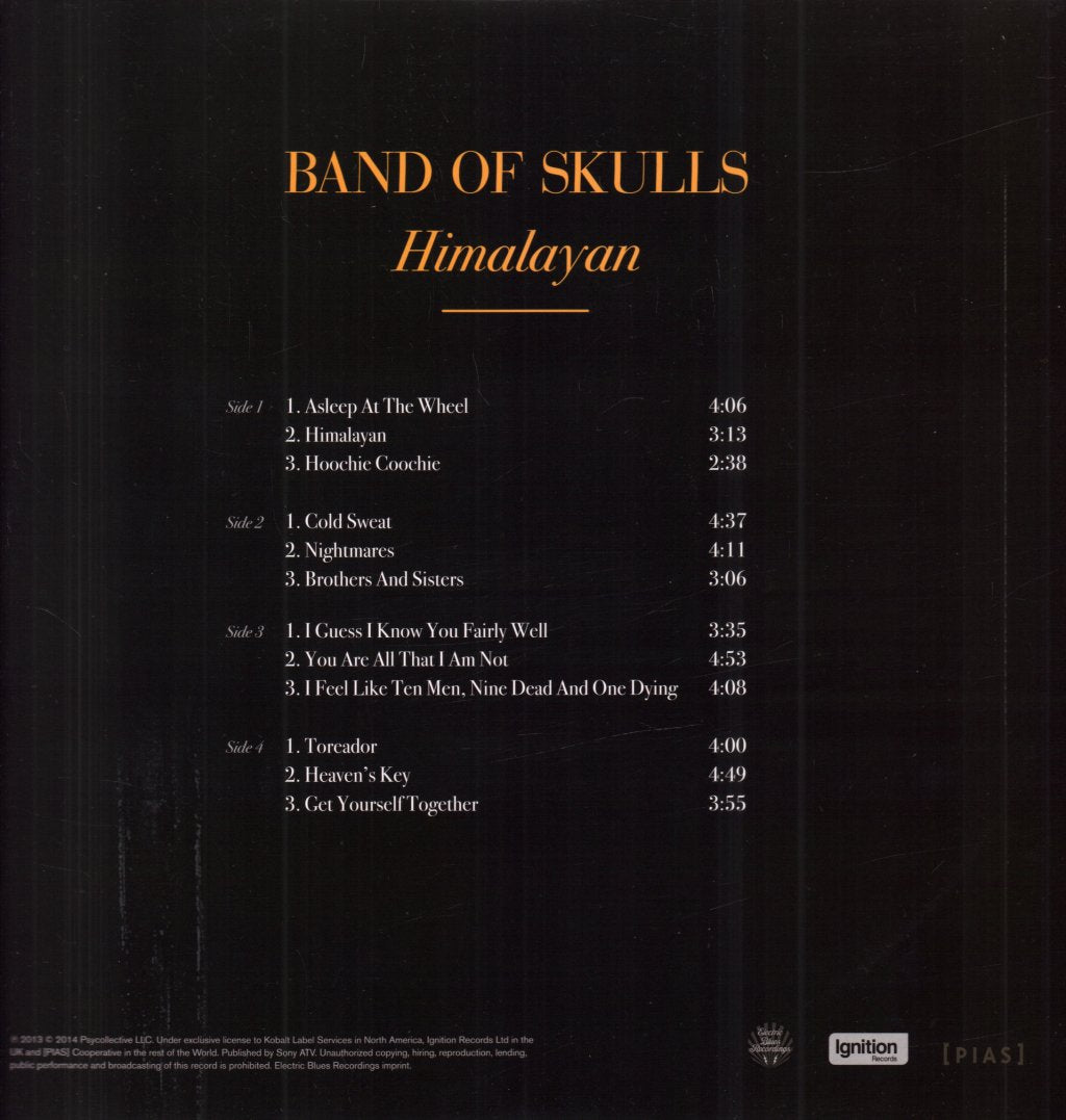 Band Of Skulls - Himalayan - Double Lp