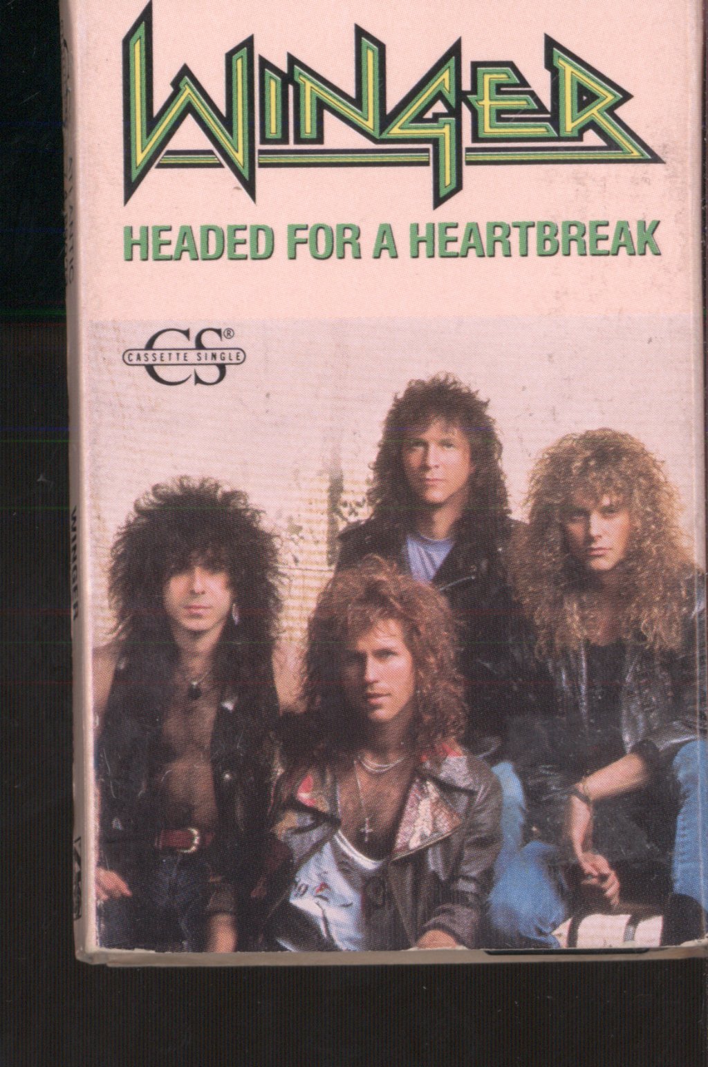 Winger - Headed For A Heartbreak - Cassette