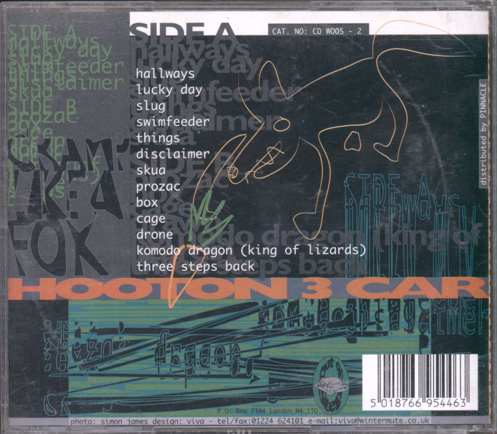 Hooton 3 Car - Cramp Like A Fox - Cd