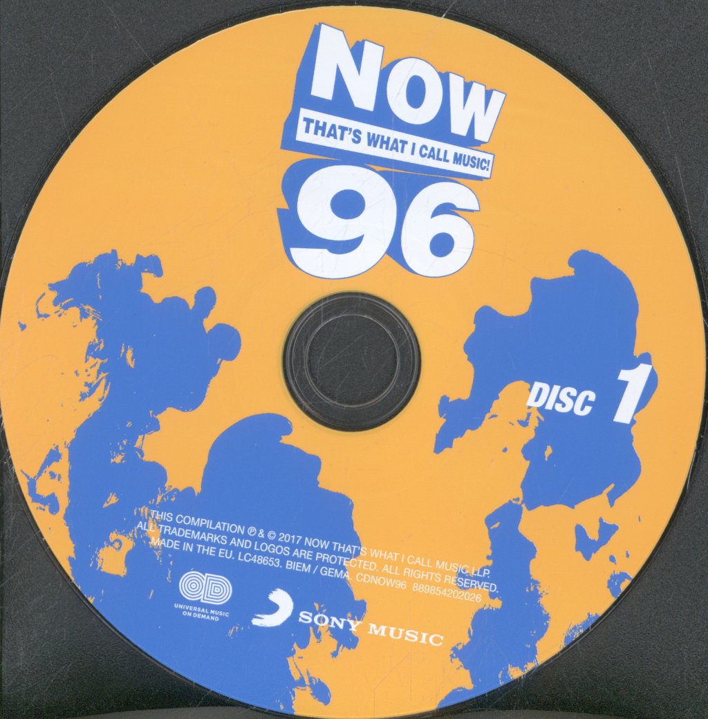 Various Artists - Now That's What I Call Music 96 - Double Cd