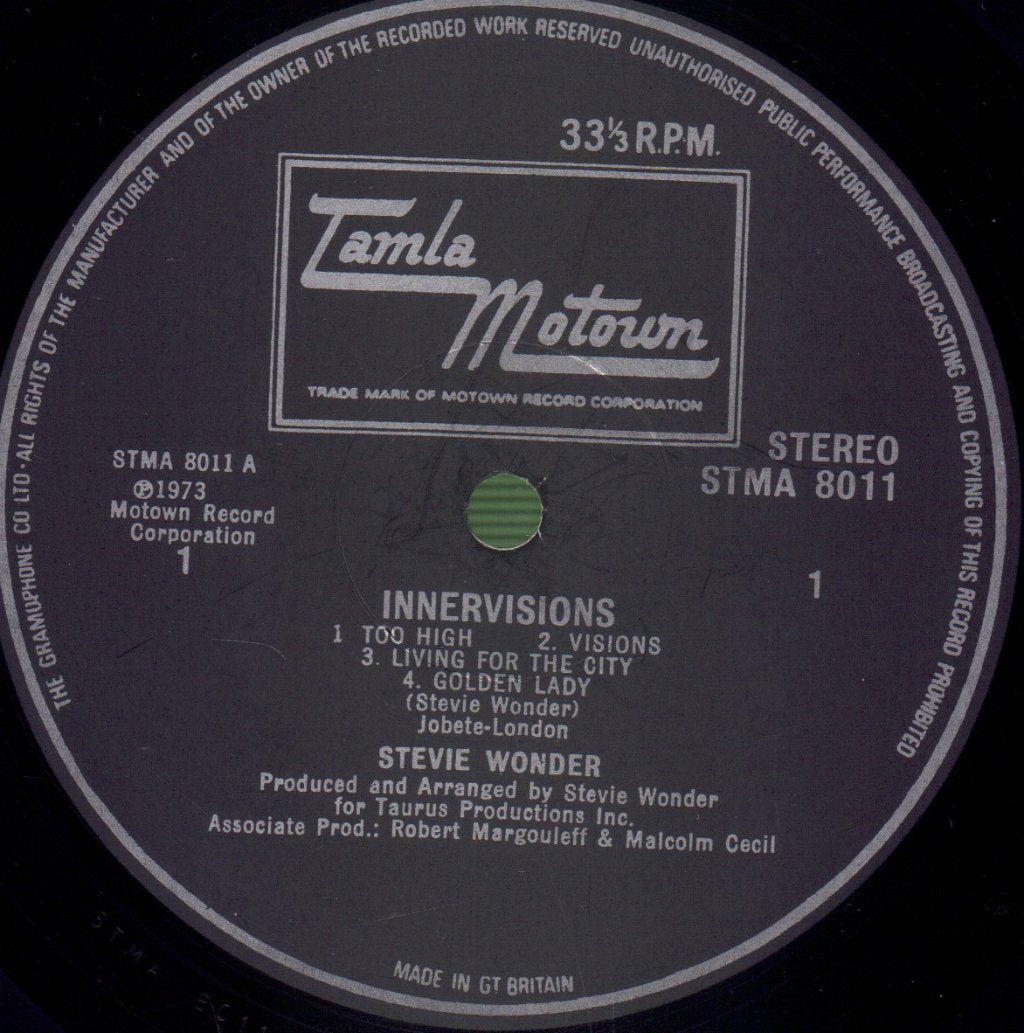 Stevie Wonder - Innervisions - Lp