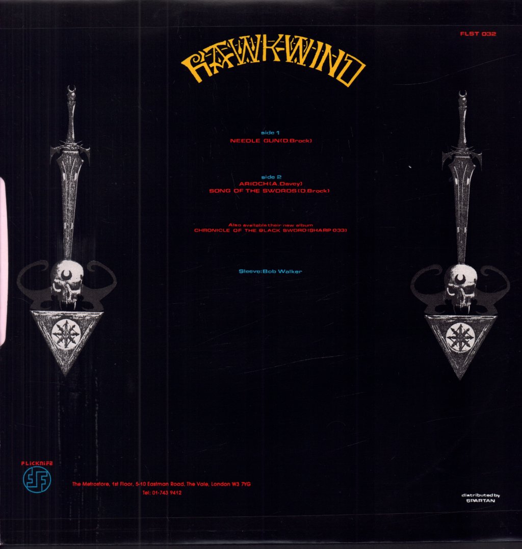 Hawkwind - Needle Gun - 12 Inch