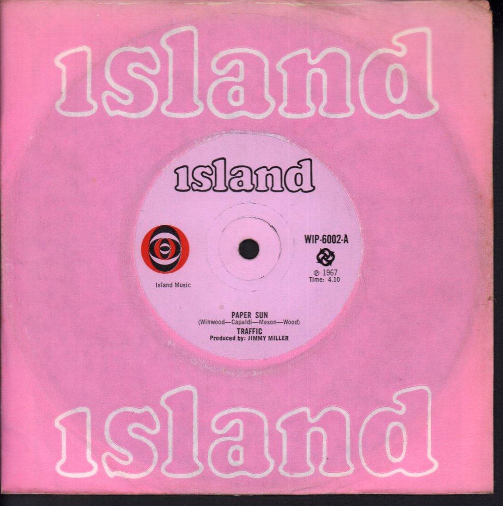 Traffic - Paper Sun - 7 Inch
