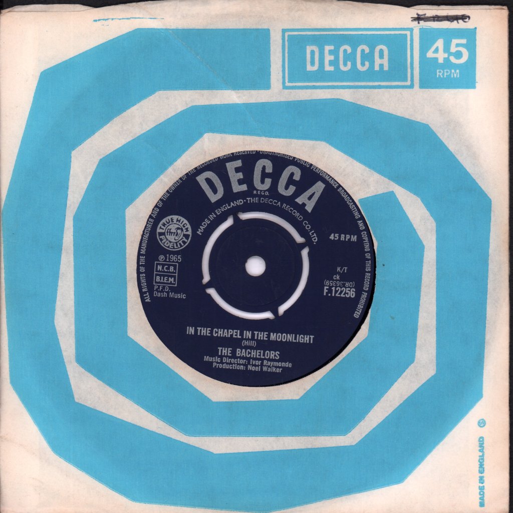Bachelors - In The Chapel In The Moonlight - 7 Inch