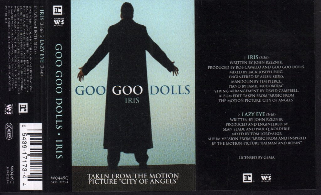 Goo Goo Dolls - Iris - Cassette