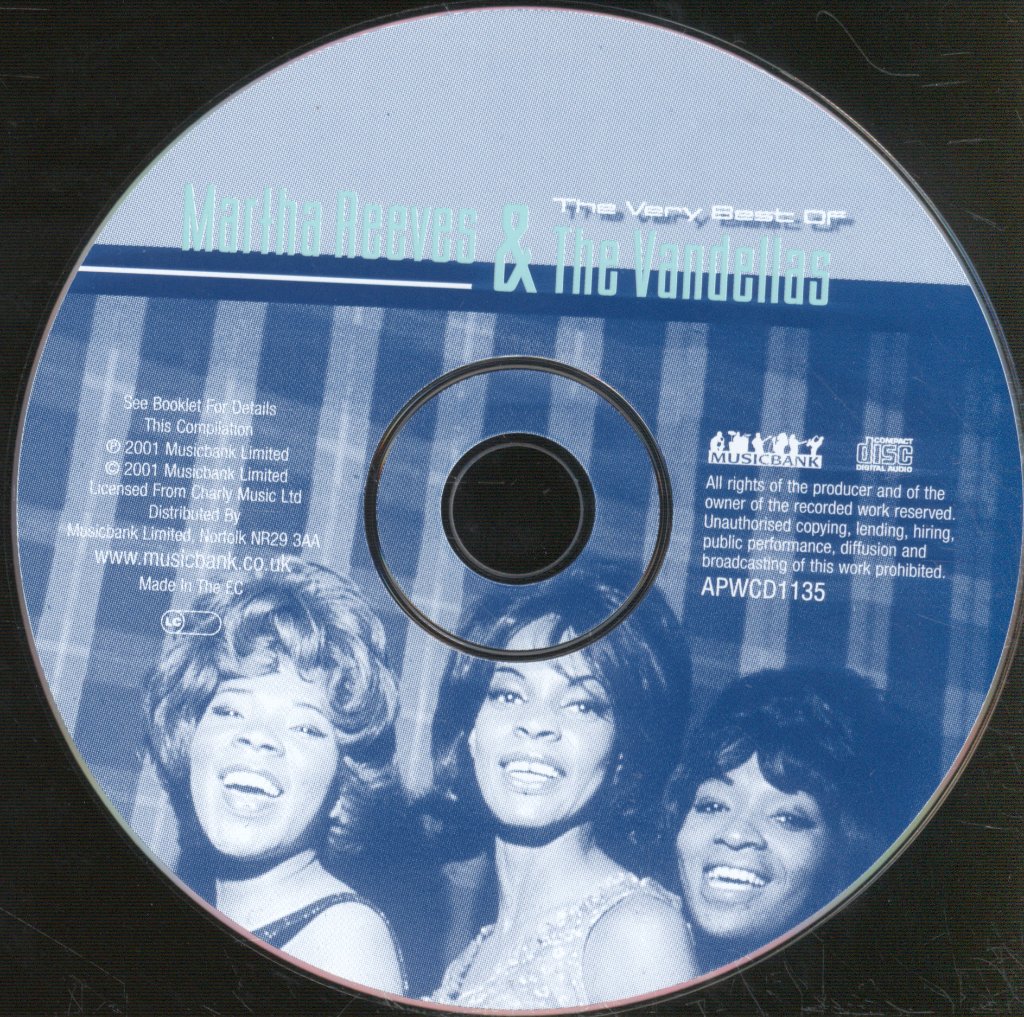 Martha Reeves & The Vandellas - Very Best Of Martha Reeves & The Vandellas - Cd