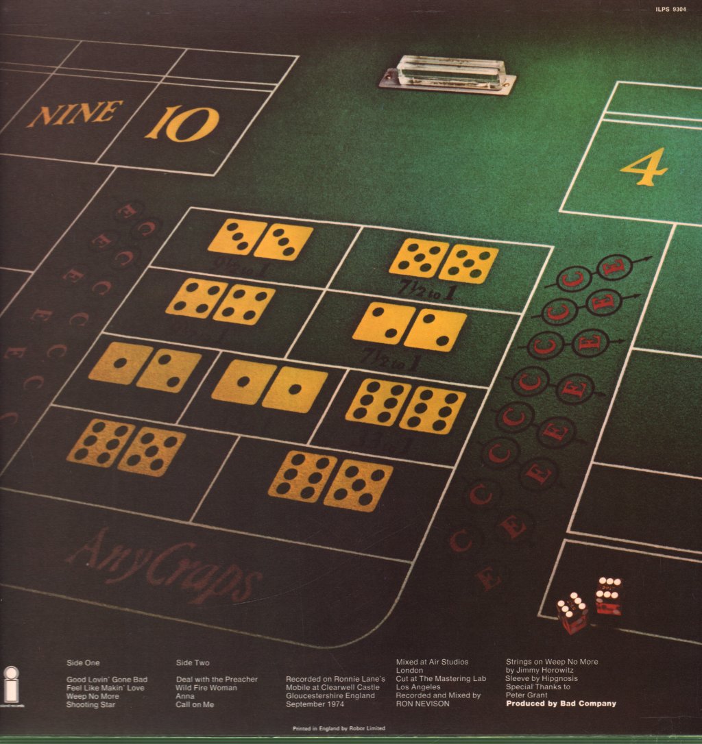 Bad Company - Straight Shooter - Lp