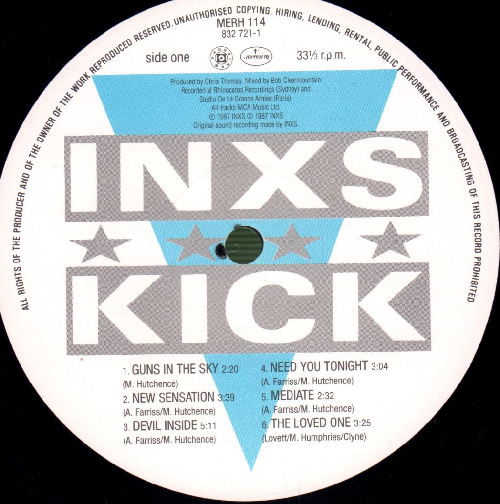 INXS - Kick - Lp