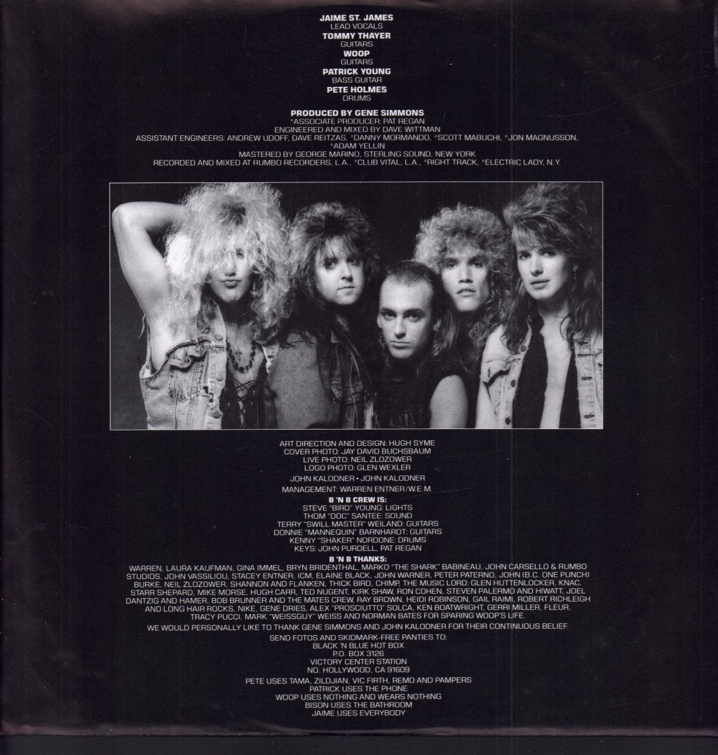 Black N Blue - In Heat - Lp