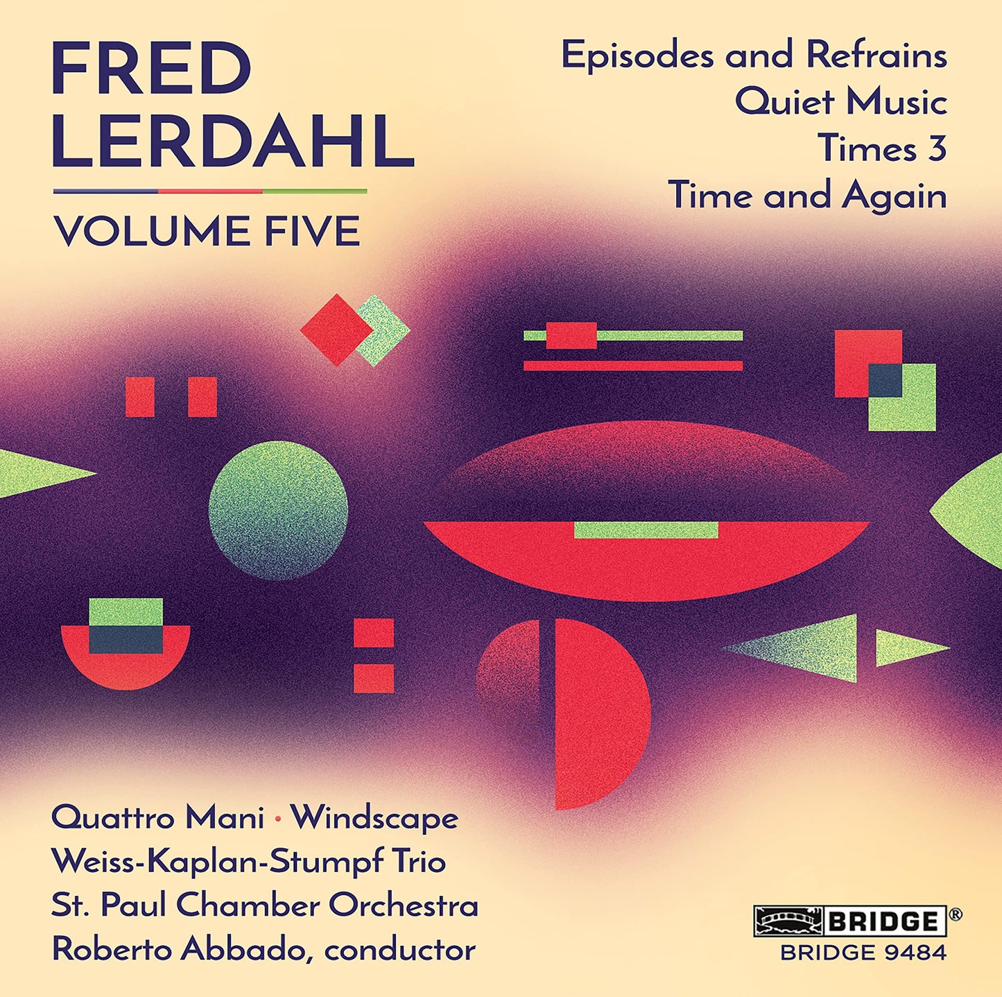Various Artists - Fred Lerdahl: Volume Five - Cd