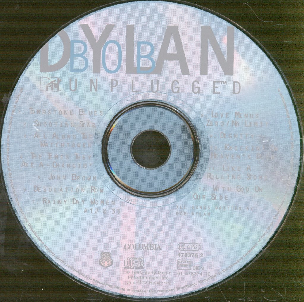 Bob Dylan - MTV Unplugged - Cd