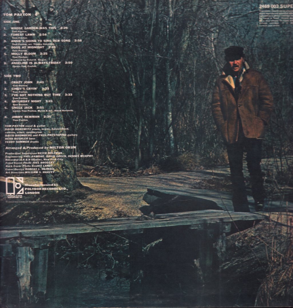 Tom Paxton - Tom Paxton 6 - Lp