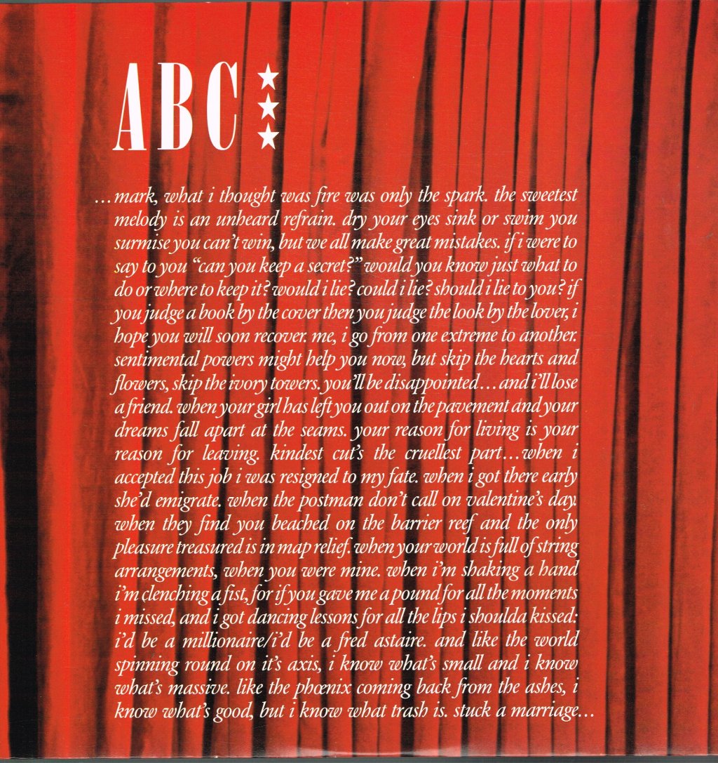 ABC - Lexicon Of Love - Lp