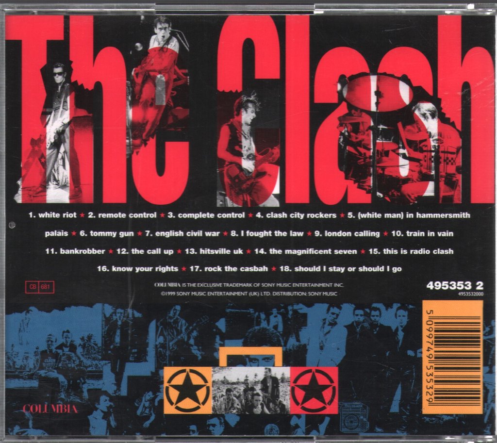 Clash - Singles - Cd