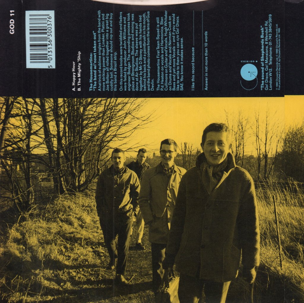Housemartins - Happy Hour - 7 Inch