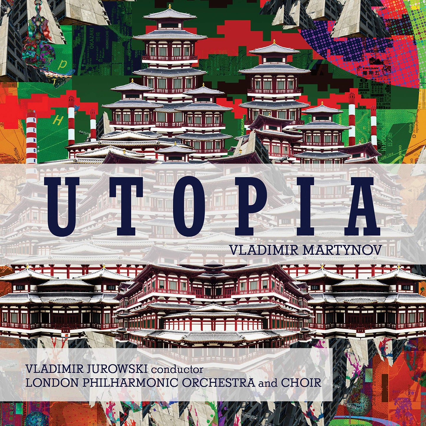 London Philharmonic Orchestra - Vladimir Martynov: Utopia - Cd