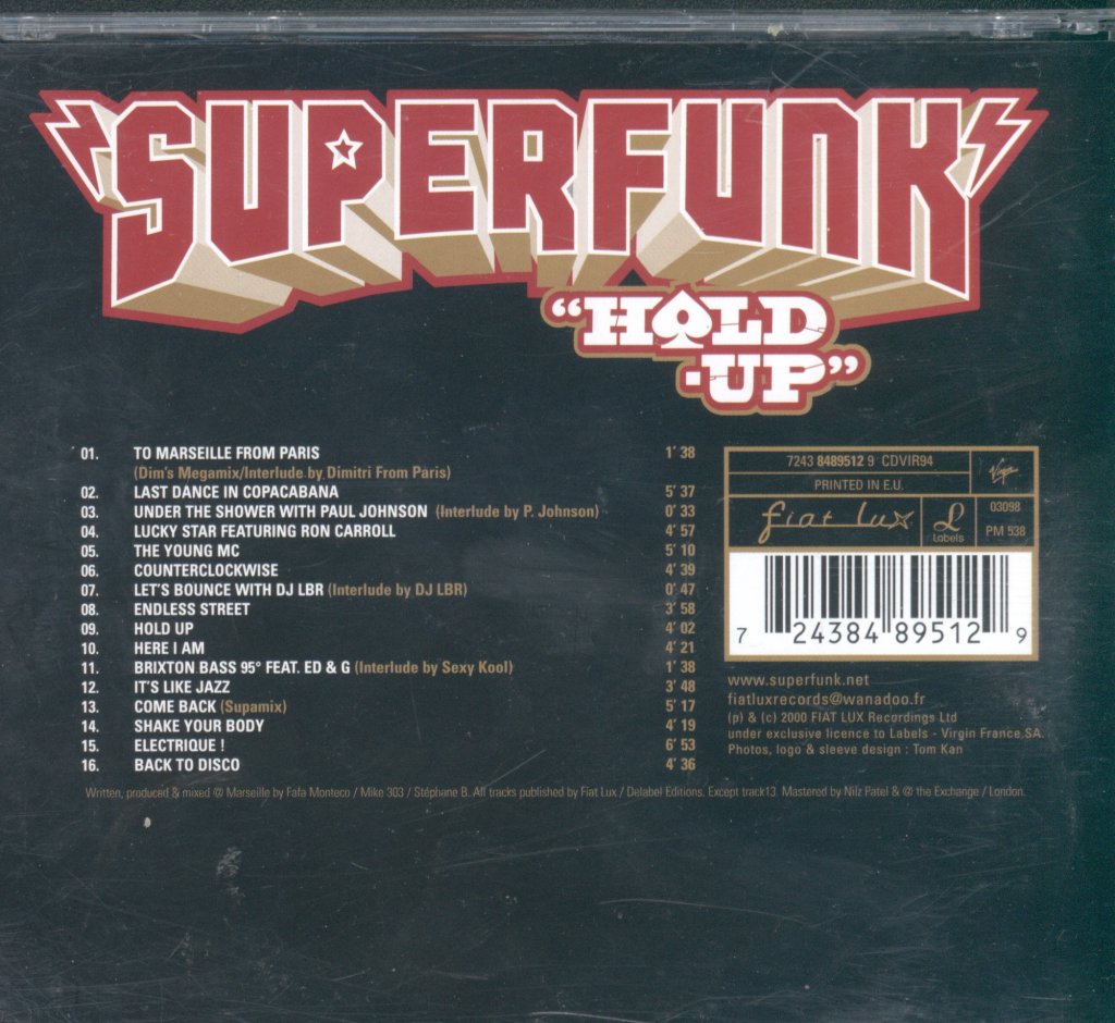 Superfunk - Hold Up - Cd