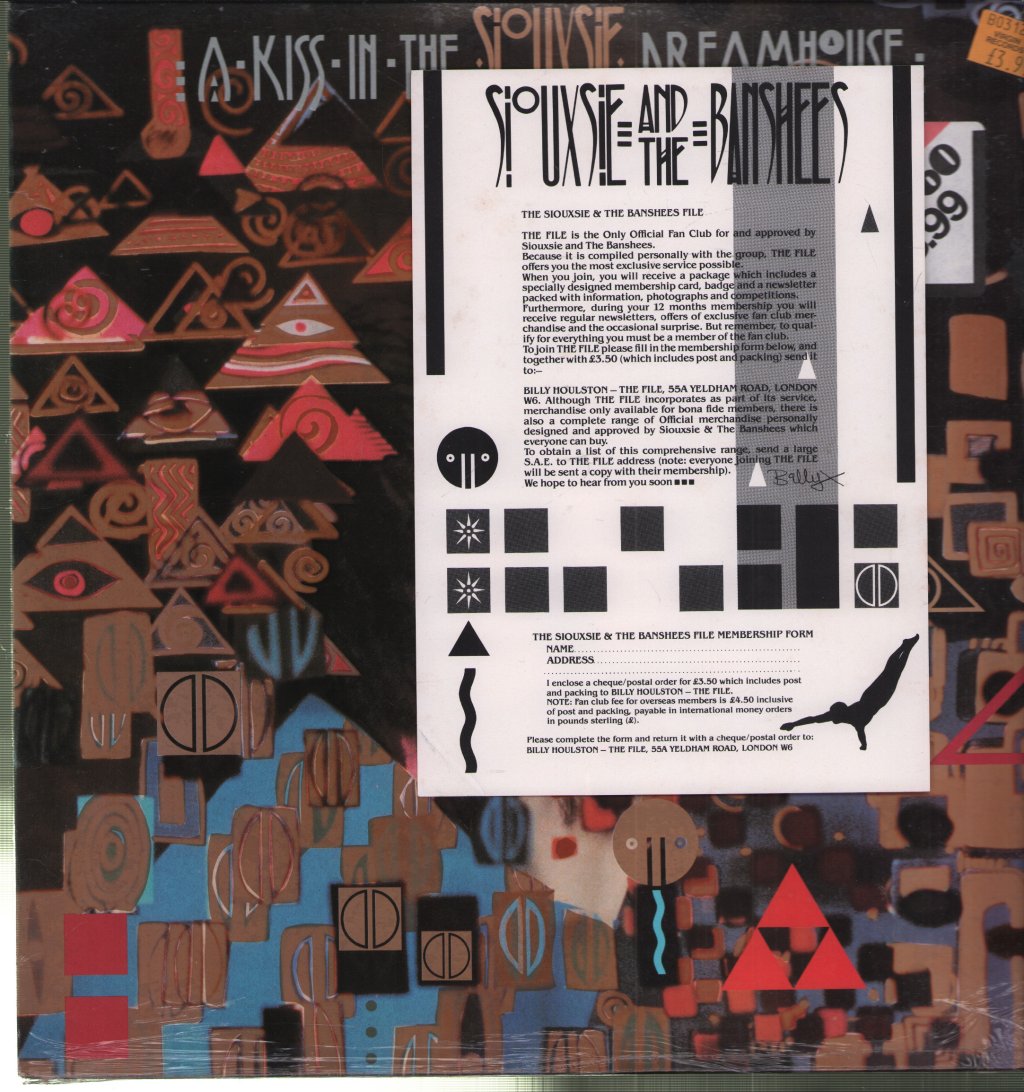 Siouxsie & The Banshees - A Kiss In The Dreamhouse - Lp