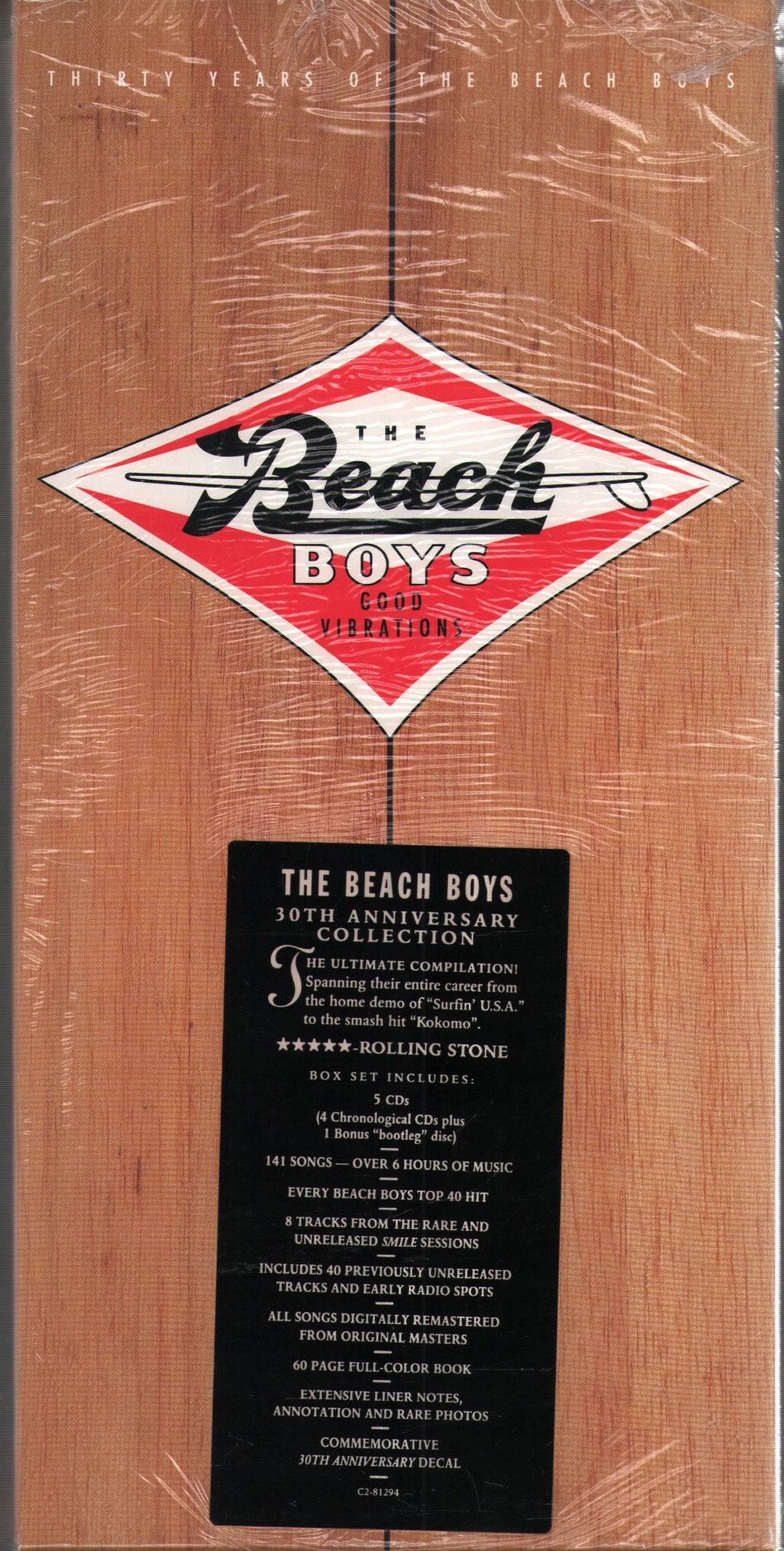 Beach Boys - Good Vibrations (Thirty Years Of The Beach Boys) - Cd Box Set