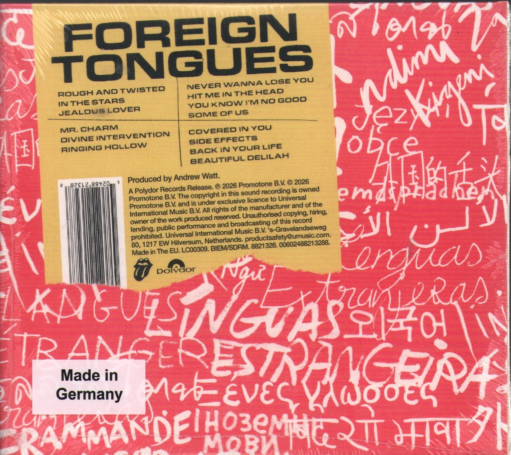 Rolling Stones - Foreign Tongues - Cd