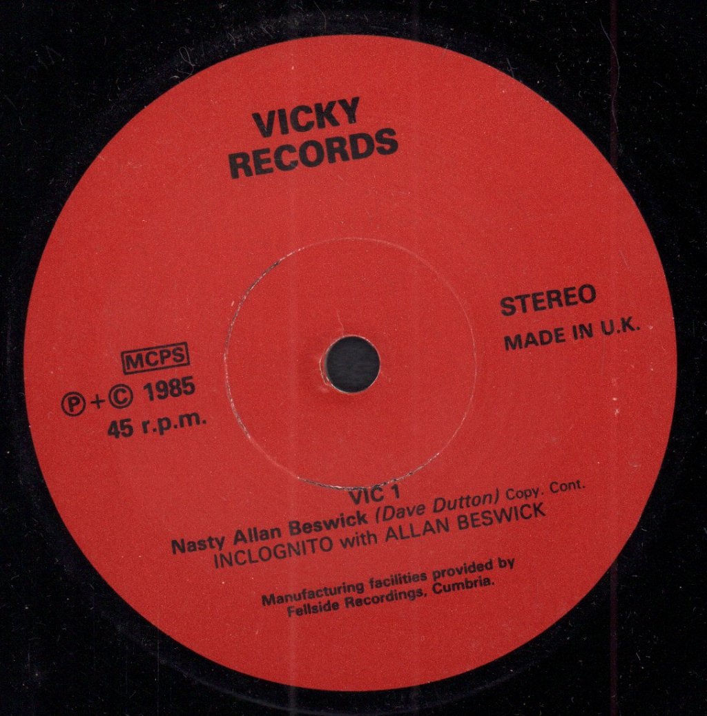 Inclognito - Lancashire's Own - 7 Inch