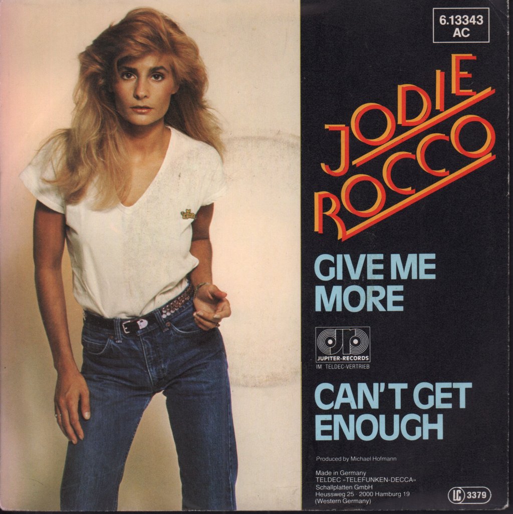 Jodie Rocco - Give Me More - 7 Inch