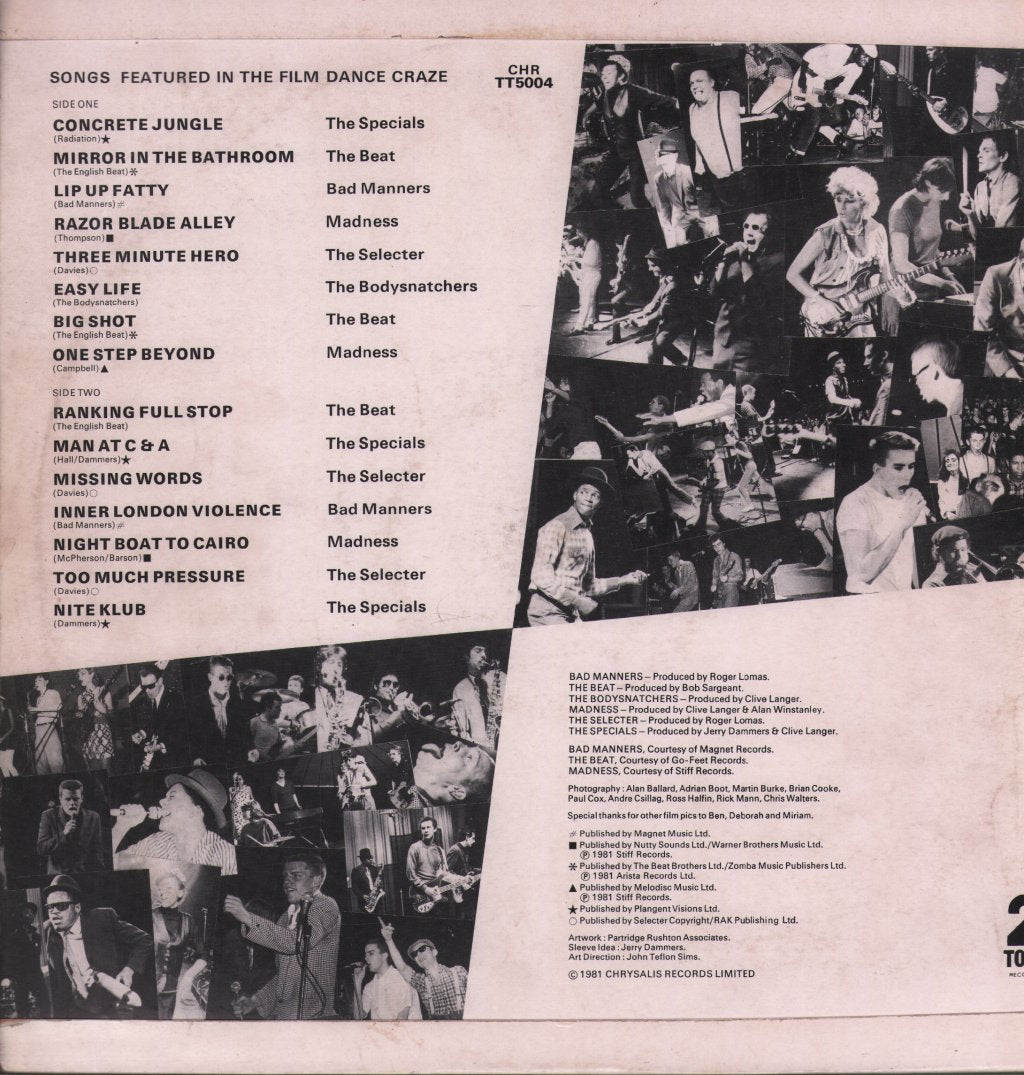 Dance Craze - Best Of British Ska Live - Lp