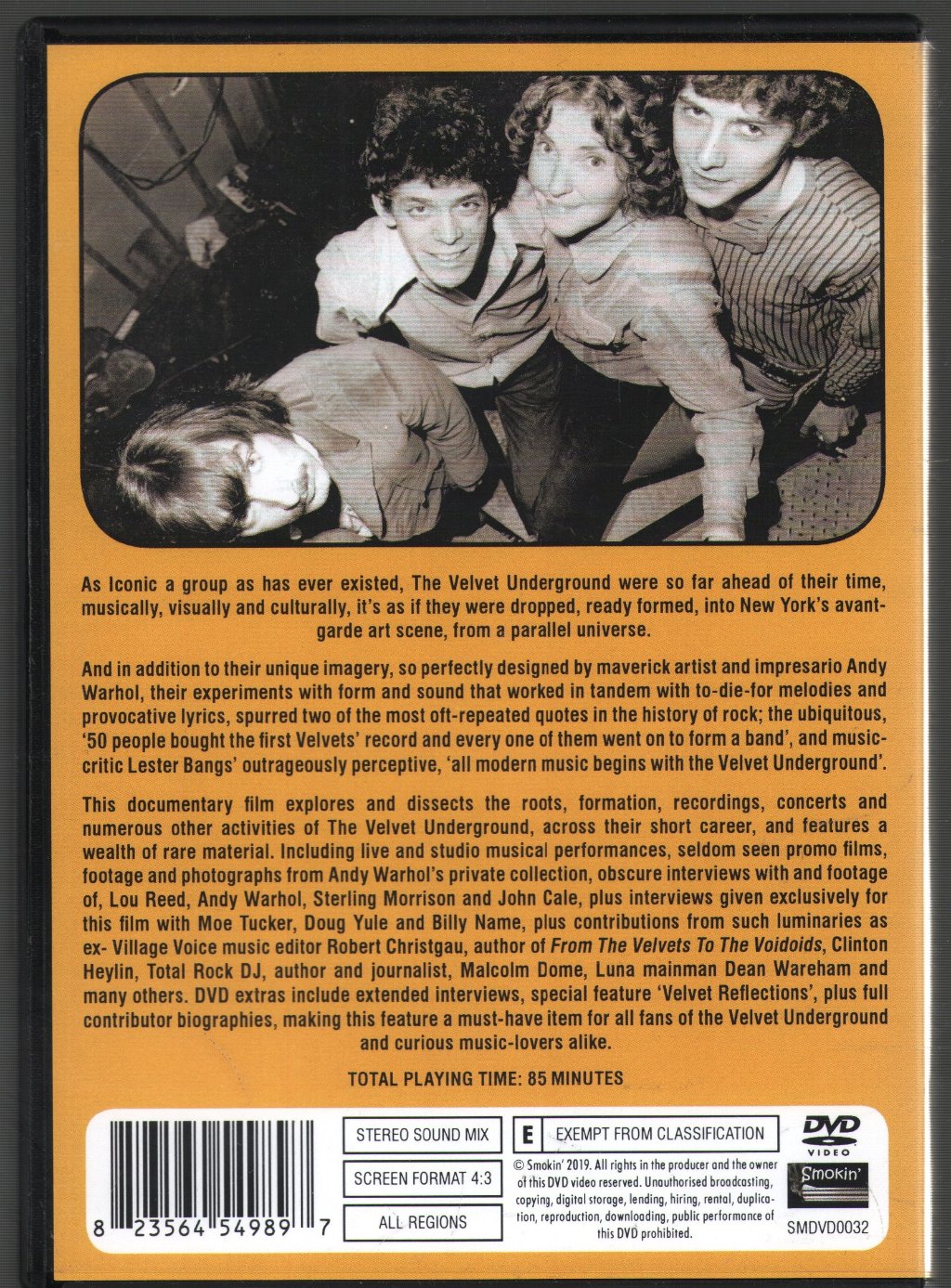 Velvet Underground - Night Games - A Documentary Film - Dvd
