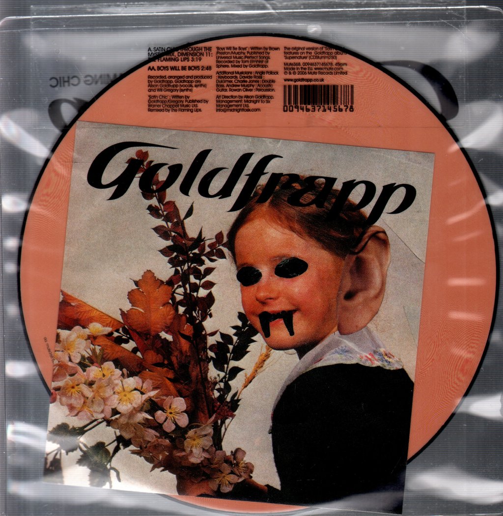 Goldfrapp - Satin Boys Flaming Chic - 7 Inch