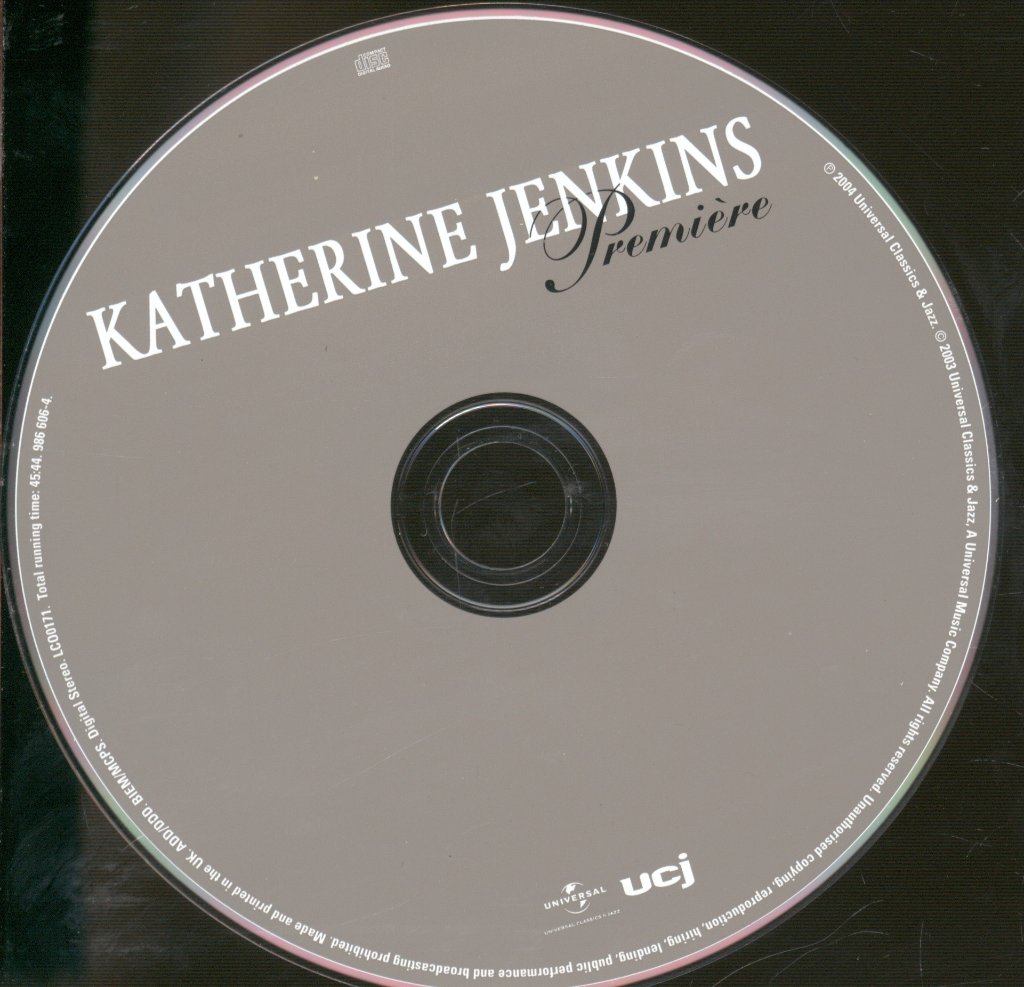 Katherine Jenkins - Première - Cd