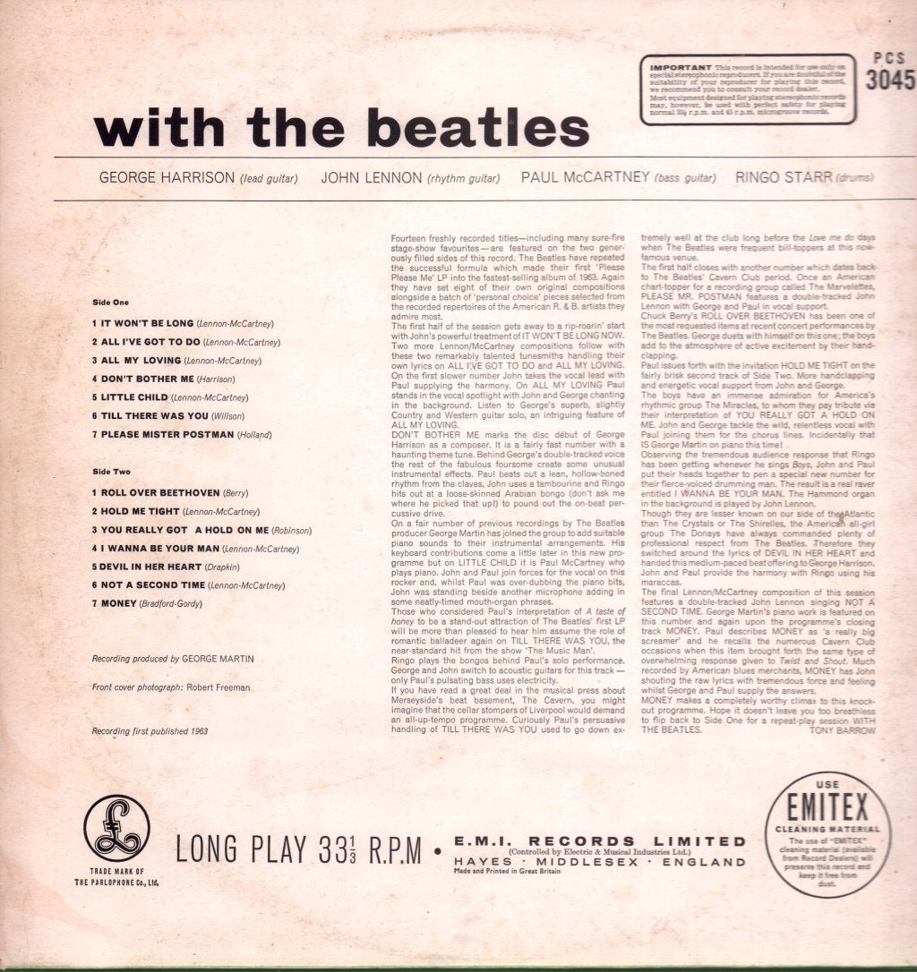 Beatles - With The - Lp