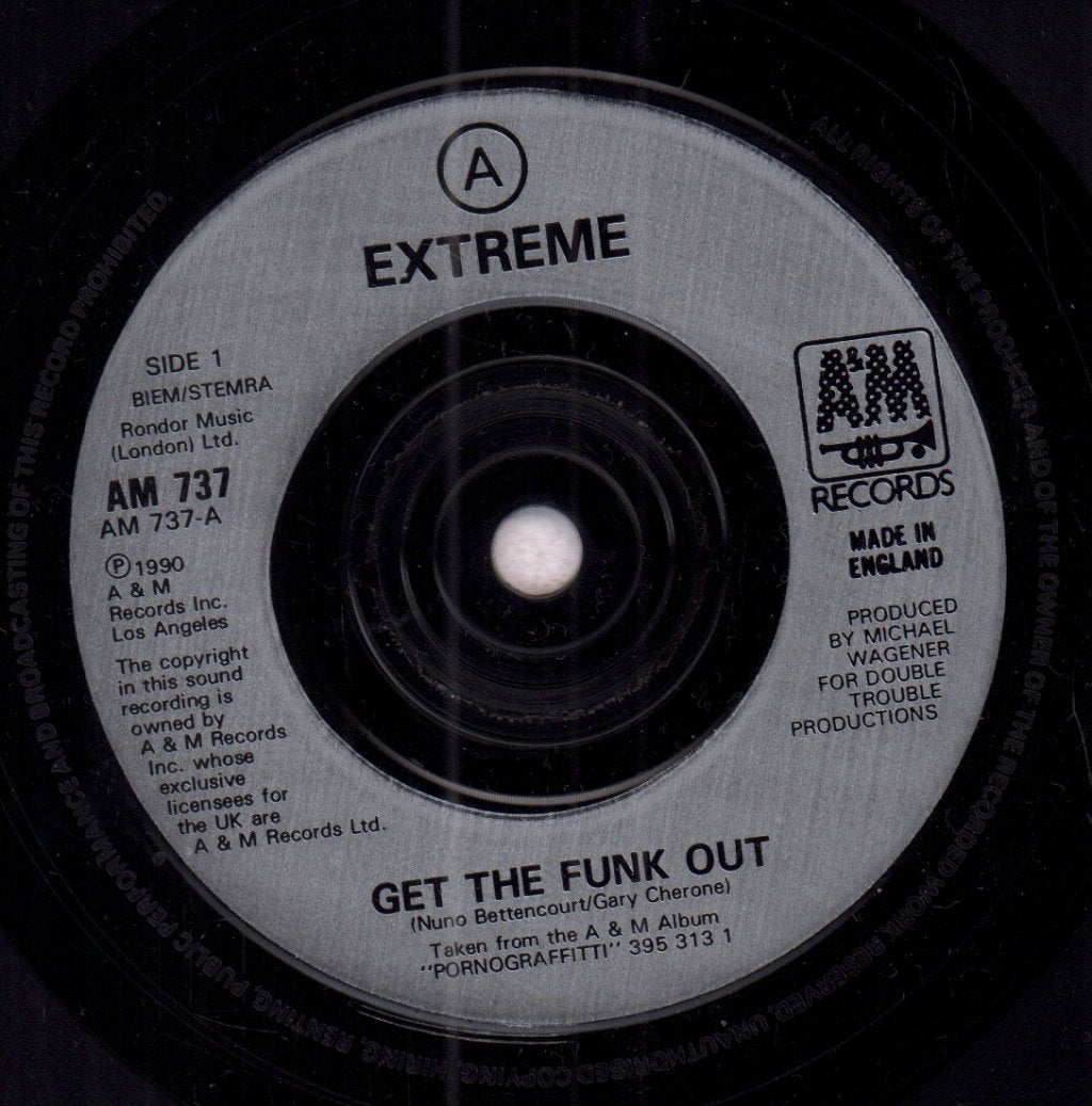 Extreme - Get The Funk Out - 7 Inch