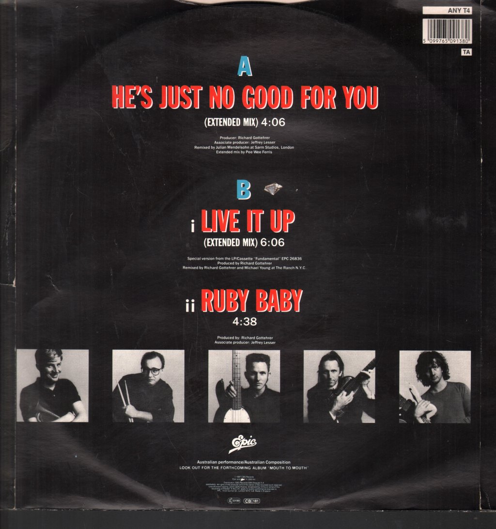 Mental As Anything - He's Just No Good For You - 12 Inch