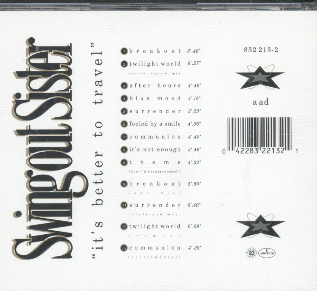 Swing Out Sister - It's Better To Travel - Cd
