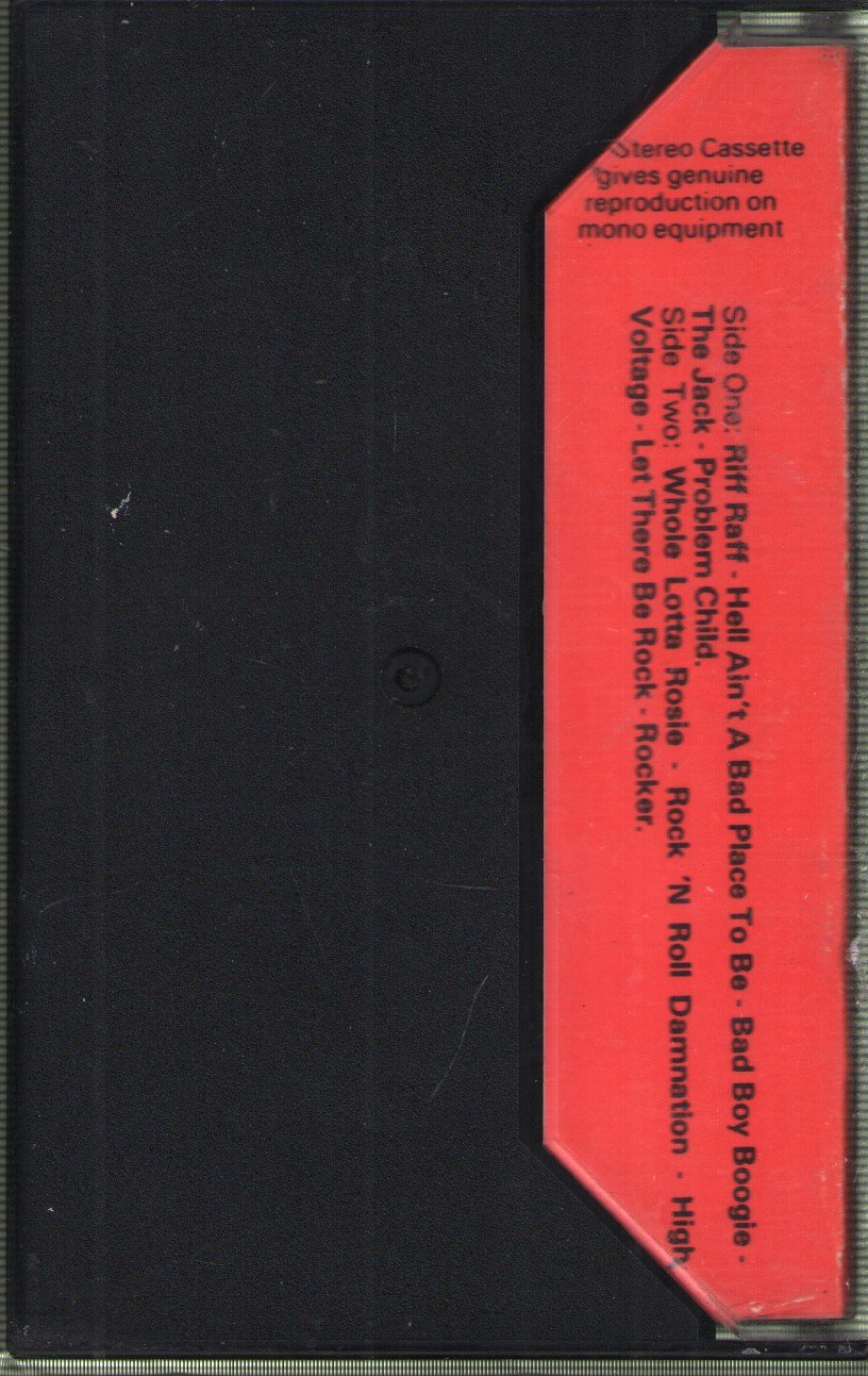 AC/DC - If You Want Blood You've Got It - Cassette