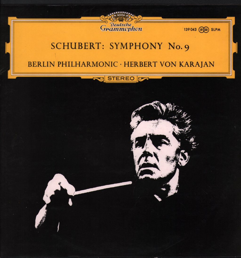 Herbert Von Karajan / Berlin Philharmonic Orchestra - Schubert - Symphonie Nr. 7 (9) - Lp