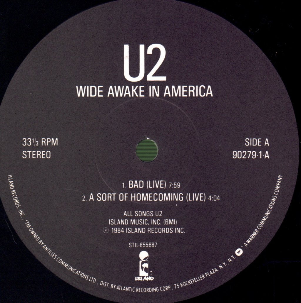 U2 - Wide Awake In America - 12 Inch